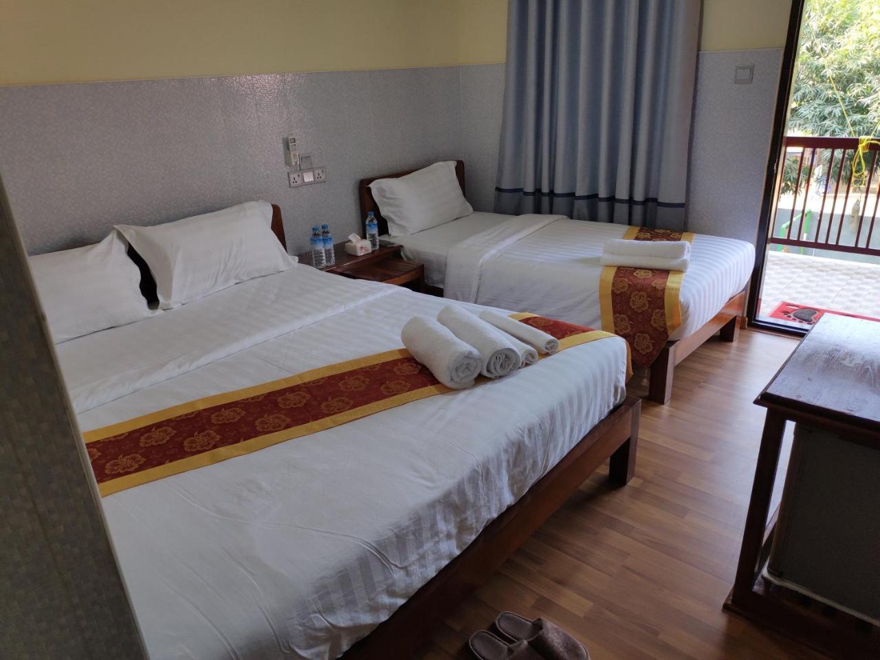 Shwe Wun Yan Motel Bagan Szoba fotó